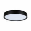 PAULMANN Selection Bathroom LED stropní svítidlo Tega IP44 CCT 230V 22,5W černá mat