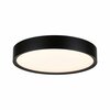 PAULMANN Selection Bathroom LED stropní svítidlo Tega IP44 CCT 230V 22,5W černá mat