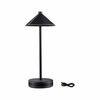 PAULMANN Mobilní stolní lampa Pellini CCT 2W černá mat