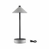 PAULMANN Mobilní stolní lampa Pellini CCT 2W černá mat/béžová