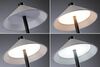PAULMANN Mobilní stolní lampa Pellini CCT 2W černá mat/béžová