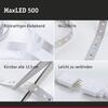 PAULMANN MaxLED 500 LED Strip základní sada 5m neutrální bílá 17W 550lm/m 4000K 30VA