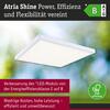 PAULMANN LED Panel Atria Shine IP44 hranaté 298x298mm 15,7W 3000 - 6500K bílá