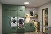 PAULMANN LED Panel Atria Shine IP44 kruhové 398mm 20,8W CCT design dřevo dub