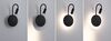 PAULMANN LED nabíjecí nástěnné svítidlo Miora 2700K / 3,7V 0,6W / 0,7W stmívatelné černá