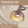 PAULMANN Stolní lampa Juna Style E14 max. 20W nugátová kov