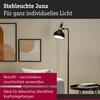 PAULMANN Stojací svítidlo Juna E14 max. 20W černá mat/šampaň kov