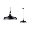 PAULMANN Závěsné svítidlo Juna E27 max. 20W černá mat/šampaň stmívatelné kov