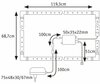 PAULMANN MaxLED 250 LED Strip TV Comfort základní sada 55 Zoll 3,6m 20,5W 277lm/m 30LEDs/m RGBW+ 24VA