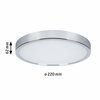 PAULMANN LED Panel Aviar IP44 WhiteSwitch kruhové 360 24W 2.700K chrom 789.27