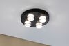 PAULMANN Selection Bathroom stropní svítidlo Kame IP44 3000K 230V 4x4,2W černá