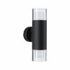 PAULMANN Selection Bathroom nástěnné svítidlo Kame IP44 3000K 230V 2x4W černá
