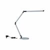PAULMANN LED stolní lampa na psací stůl 3-krokové-stmívatelné flexibilní rameno CCT 9,5W stříbrná mat