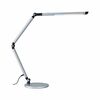 PAULMANN LED stolní lampa na psací stůl 3-krokové-stmívatelné flexibilní rameno CCT 9,5W stříbrná mat