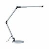 PAULMANN LED stolní lampa na psací stůl 3-krokové-stmívatelné flexibilní rameno CCT 9,5W stříbrná mat