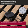 PAULMANN LED Strip Akustický Panel základní sada 2,4m 3000K černá
