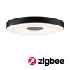 PAULMANN LED stropní svítidlo Smart Home Zigbee Puric Pane Effect 2700K 230V 16 / 1x1,5W stmívatelné černá/šedá