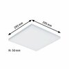 PAULMANN LED Panel Velora 3-krokové-stmívatelné 295x295mm 17W 3.000K 798.21