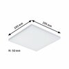 PAULMANN LED Panel SmartHome Zigbee Velora měnitelná bílá 295x295mm 10,5W 2.700K bílá barva nastavitelná 798.25