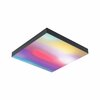 PAULMANN LED Panel Velora Rainbow dynamicRGBW hranaté 295x295mm 1420lm RGBW černá