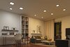 PAULMANN VariFit LED vestavné svítidlo Smart Home Zigbee Areo IP44 hranaté 175x175mm měnitelná bílá černá stmívatelné