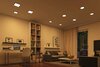 PAULMANN VariFit LED vestavné svítidlo Smart Home Zigbee Areo IP44 hranaté 175x175mm měnitelná bílá černá stmívatelné