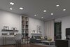 PAULMANN VariFit LED vestavné svítidlo Smart Home Zigbee Areo IP44 hranaté 175x175mm měnitelná bílá černá stmívatelné