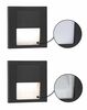 PAULMANN LED vestavné svítidlo do zdi Tsaro hranaté 80x36mm 1W 230V 2700K černá mat