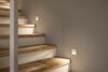 PAULMANN LED vestavné svítidlo do zdi Tsaro hranaté 80x36mm PIR 1W 230V 2700K bílá mat