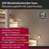 PAULMANN LED vestavné svítidlo do zdi Tsaro hranaté 80x36mm 1W 230V 2700K senzor matný chrom