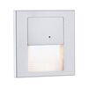 PAULMANN LED vestavné svítidlo do zdi Tsaro hranaté 80x36mm 1W 230V 2700K senzor matný chrom