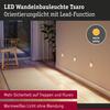 PAULMANN LED vestavné svítidlo do zdi Tsaro hranaté 80x36mm 1W 230V 2700K senzor matný chrom
