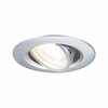 PAULMANN Vestavné svítidlo 3ks-sada výklopné kruhové 90mm 30° GU10 max. 3x10W 230V matný chrom