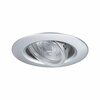 PAULMANN Vestavné svítidlo 3ks-sada výklopné kruhové 90mm 30° GU10 max. 3x10W 230V matný chrom
