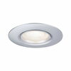 PAULMANN Vestavné svítidlo 10ks-sada nevýklopné kruhové 90mm GU10 max. 10x10W 230V matný chrom