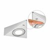 PAULMANN LED podskříňkové svítidlo Trias čidlo přiblížení 3ks sada 3x2,7W 135x132mm 230/12V kov kartáčovaný