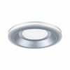 PAULMANN LED vestavné svítidlo Sormus samostatné svítidlo IP65 kruhové 100mm 4,8W / 1,5W / 230V 3000K matný chrom