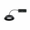 PAULMANN LED vestavné svítidlo Sormus samostatné svítidlo IP65 kruhové 100mm 4,8W / 1,5W / 230V 3000K černá