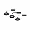 PAULMANN LED vestavné svítidlo Sormus 3ks sada IP65 kruhové 100mm 3x4,8W / 1,5W / 230V 3000K černá