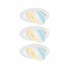 PAULMANN LED vestavné svítidlo White Select Aumus 3ks sada kruhové 105mm 90° 3x5W 230V stmívatelné 2700 - 6500K bílá
