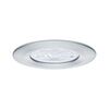 PAULMANN LED vestavné svítidlo Nova GU10 Flat nevýklopné IP44 3x4,9W 230V 2700K hliník broušený