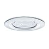 PAULMANN LED vestavné svítidlo Nova GU10 Flat nevýklopné IP44 3x4,9W 230V 2700K chrom