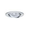 PAULMANN LED vestavné svítidlo 3-krokové-stmívatelné Nova GU10 Flat výklopné 3x4,9W 230V stmívatelné 2700K hliník broušený
