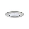 PAULMANN LED vestavné svítidlo 3-krokové-stmívatelné Nova GU10 Flat nevýklopné IP44 3x4,9W 230V stmívatelné 2700K kov kartáčovaný