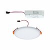 PAULMANN LED vestavné svítidlo Veluna VariFit IP44 kruhové 125 8,5W 3.000K satén 923.88