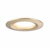 PAULMANN LED vestavné svítidlo Nova Coin základní sada nevýklopné IP44 kruhové 78mm Coin 3x6W 230V 2700K zlatá mat