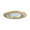 PAULMANN LED vestavné svítidlo 3-krokové-stmívatelné Nova Coin základní sada nevýklopné IP44 kruhové 74mm Coin 3x6W 230V stmívatelné 2700K zlatá mat