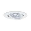 PAULMANN LED vestavné svítidlo Nova Plus GU10 Flat IP65 93mm 3x4,9W 230V stmívatelné 2700K bílá mat