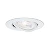 PAULMANN LED vestavné svítidlo Nova Plus GU10 Flat IP65 93mm 4,9W 230V stmívatelné 4000K bílá mat