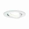 PAULMANN LED vestavné svítidlo Nova Coin samostatné svítidlo kruhové 84mm 50° 2,8W 230V 4000K bílá mat
